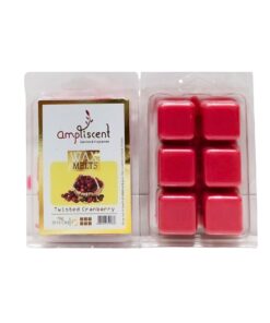 VELA AMPLISCENT WAX MELTS SET TWISTED CRANBER