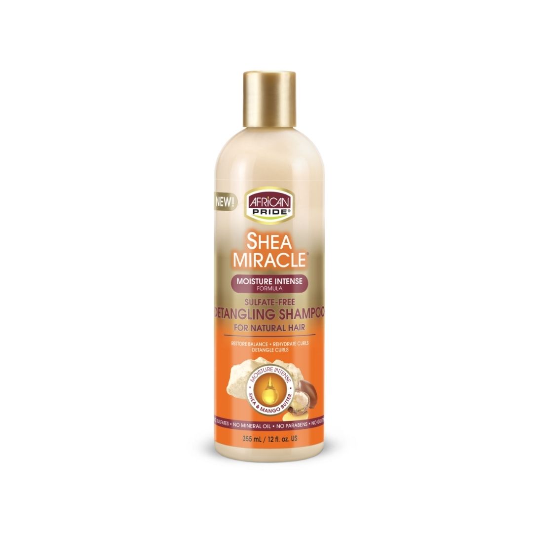 AFRICAN PRIDE SHEA MIRACLE SHAMPOO DETANGLING SULFATE-FREE