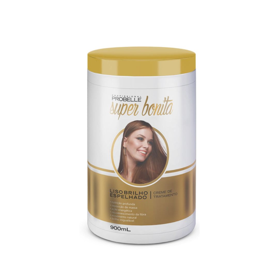 PROBELLE TRATAMIENTO LISO BRILHO E ELHADO SUPER BONIT 900 ML