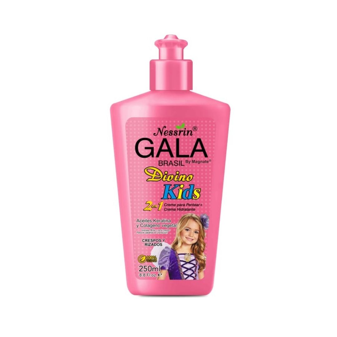 NESSRIN GALA 2 EN 1 CREMA DE PEINAR DIVINO KIDS 250 ML