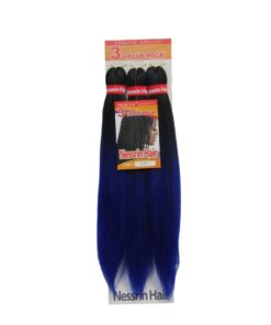 NESSRIN HAIR 3 PACK 2559G #1B/BLUE