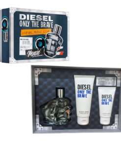 EST-DIESEL ONLY THE BRAVE MUSI EDT SP 125ML SHOWER GEL 100ML+ SHOWER GEL 50 ML