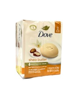 DOVE JABON SHEA BUTTER 2XPADS 3.75OZ