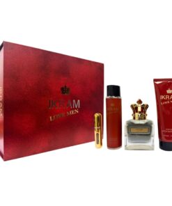 SET IKRAM LOVE MEN EDP SP 100 ML+BODY WASH 110ML + AFTER SHAVE 100 ML + REFILL