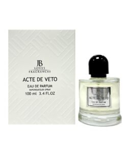 JB LOVES FRAGRANCES ACTE DE VETE 100 ML