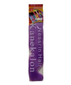 NESSRIN HAIR NORMAL FIBER 24" 67G LIGHT PURPLE