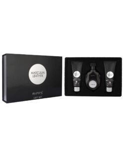 RIIF EST-MASCULIN LEATHE EDT 100 ML + SHOWER GEL 100 ML + + BODY LOTION 100 ML