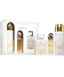 LATTAFA SET BADE'E AL OUD HONOR & GLORY EDP SP 100 ML + HAIR MIST + PERFUMED SP
