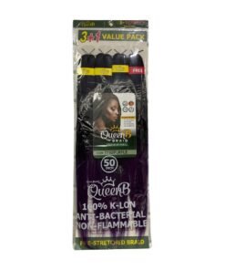 QUEEN B BRAID 3+1 TT1B/PURPLE