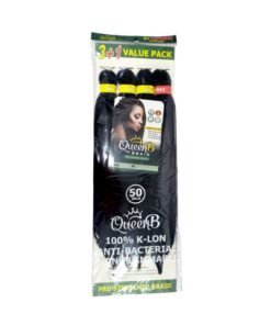 QUEEN B BRAID 3+1 #1B