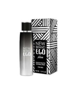 NEW BRAND PRESTIGE EGO SILVER EDT 100 ML