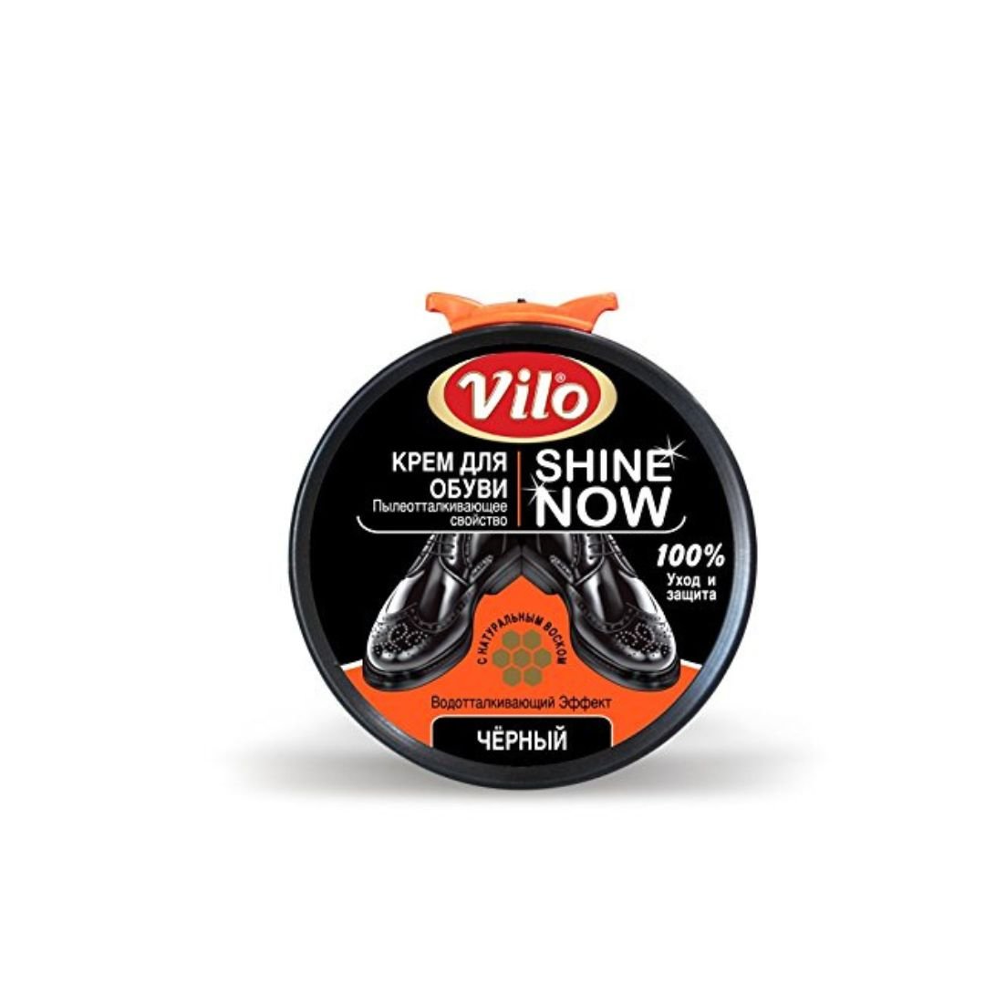 VILO PASTE SHOE POLISH BLACK SHINE SHOW