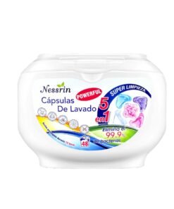 NESSRIN JABON CAPSULAS DE LAVADO SUPER LIMPIENZA 5 EN 1
