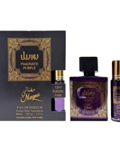 MAGNATE PURPLE EDP 100ML+PURE OIL 12ML