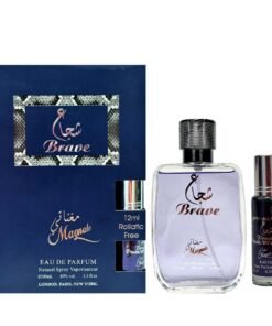 MAGNATE ESTUCHE BRAVE EDP 100ML+ PURE OIL 12ML