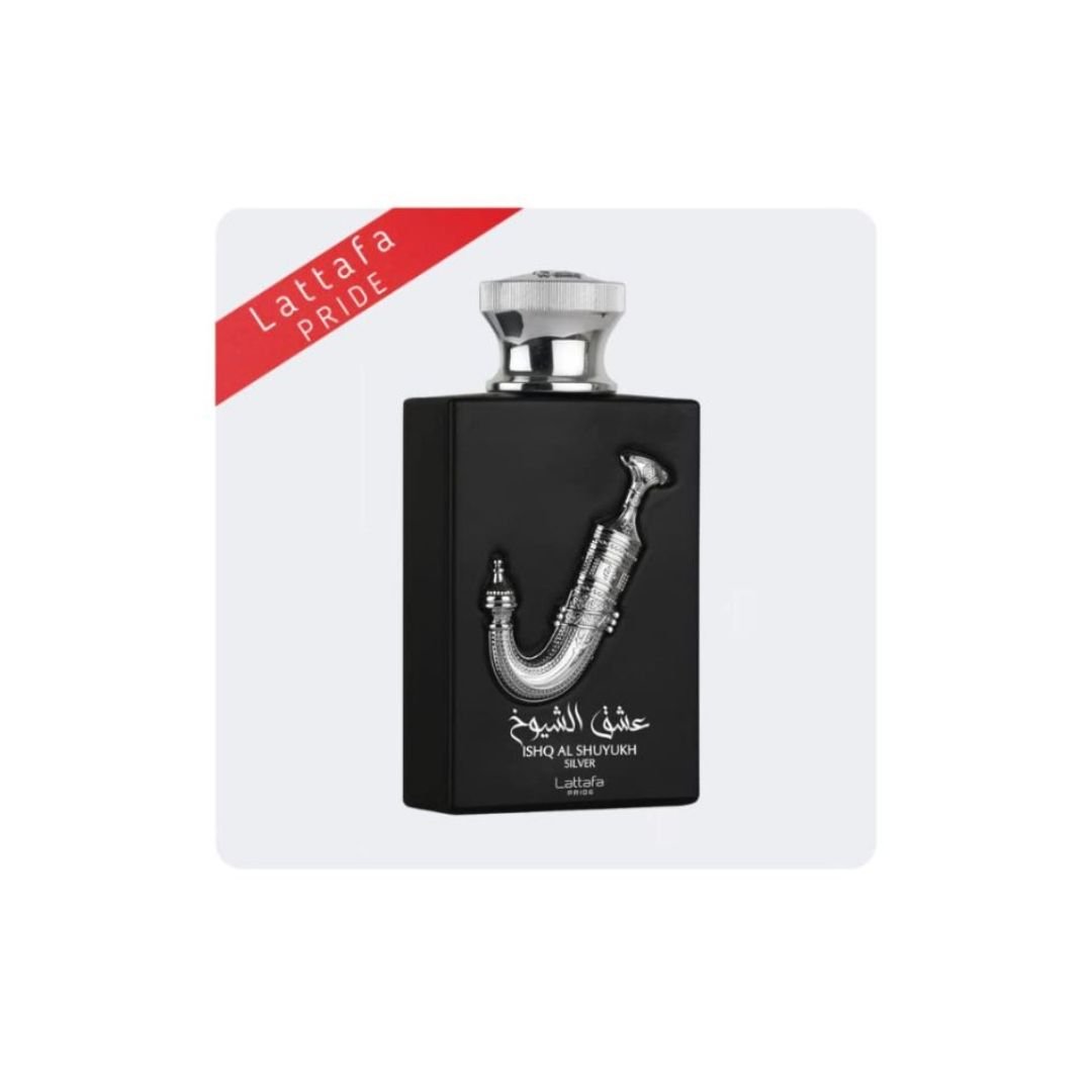LATTAFA MINIATURA PRIDE ISHQ AL SHUYUKH SILVER 20ML