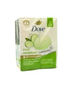 DOVE JABON COOL MOISTURE 2XPADS 3.75OZ