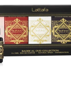 LATTAFA SET BADEE AL OUD COLLECTION 5X5ML BOBLE BLUSH+SUBLIME+HONOR Y GLORY+AMET