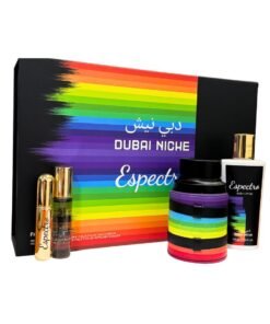 DUBAI NICHE SET ESPECTRO EDP SP  100 ML+EDP 15ML+BODY LOTION 100 ML + REFFIL